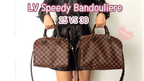 lv speedy b 25 vs 30|Louis Vuitton Speedy 25 vs 30 – Which .